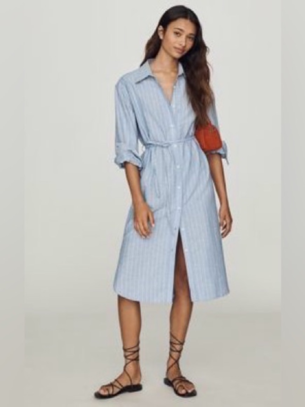 NWT Barbour Avon Midi Shirtdress